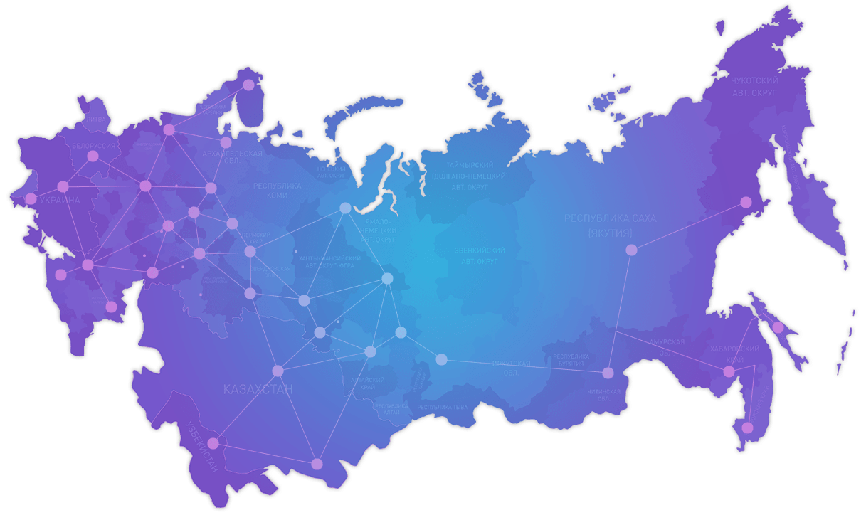карта россии — веб-студия 